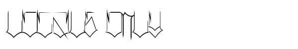 Locals Only font preview